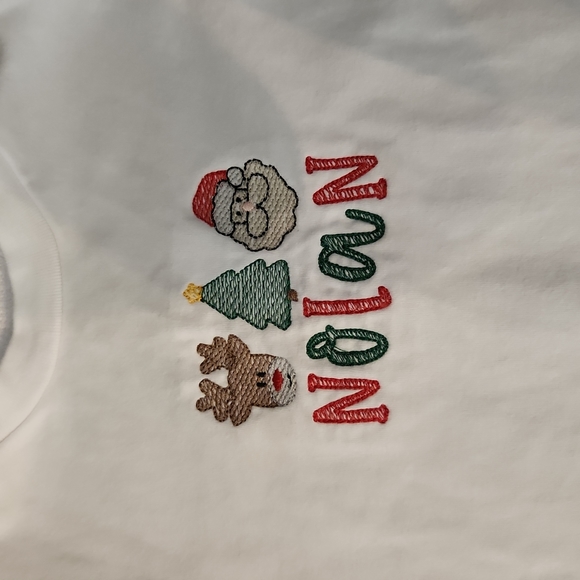 Nolan embroidered long romper - Picture 2 of 3